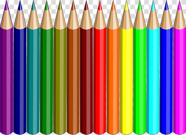 Art Colored pencil , Razorbacks Color transparent background PNG clipart