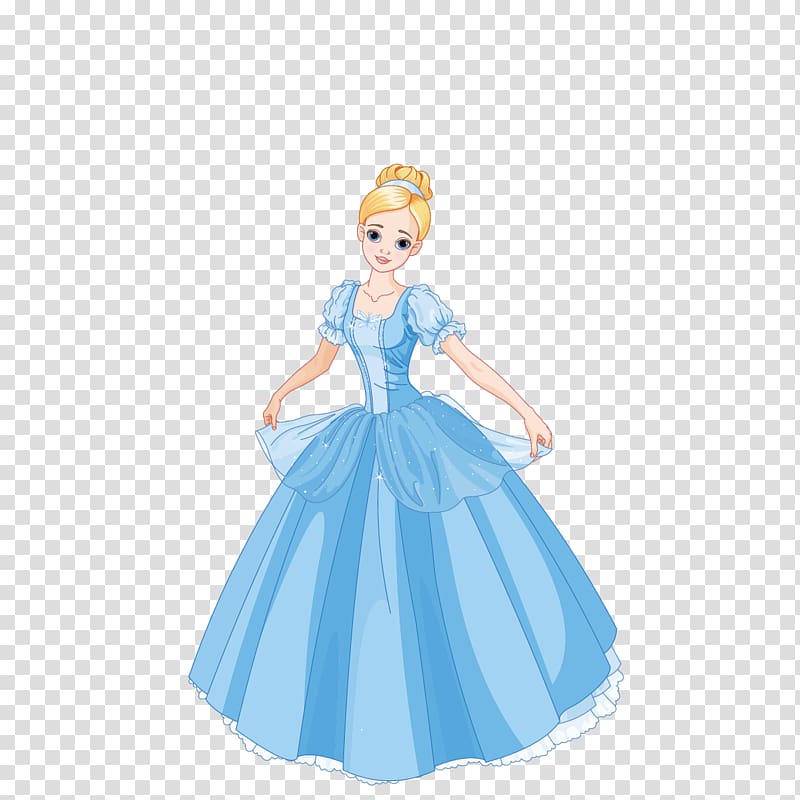 Ball gown , Cute princess transparent background PNG clipart