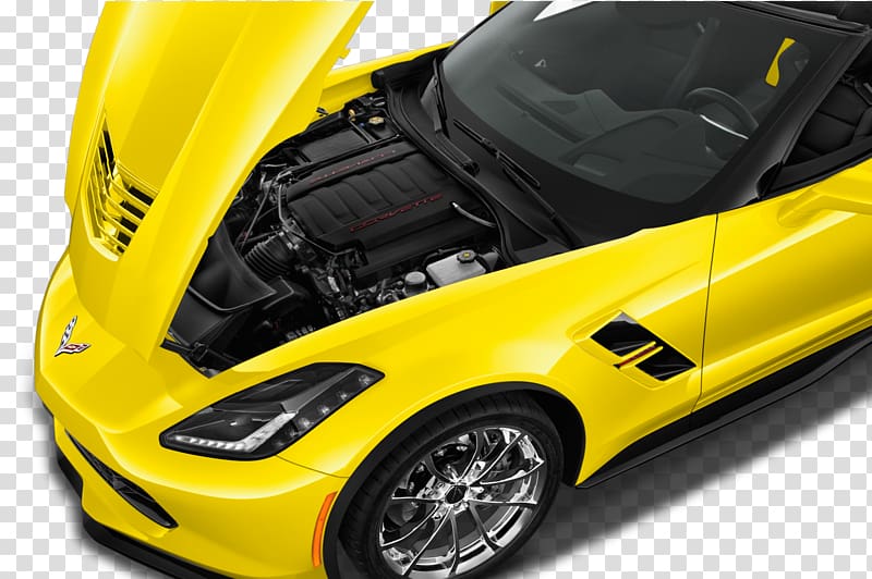 2016 Chevrolet Corvette General Motors Car 2018 Chevrolet Corvette, Chevrolet Corvette Engine transparent background PNG clipart