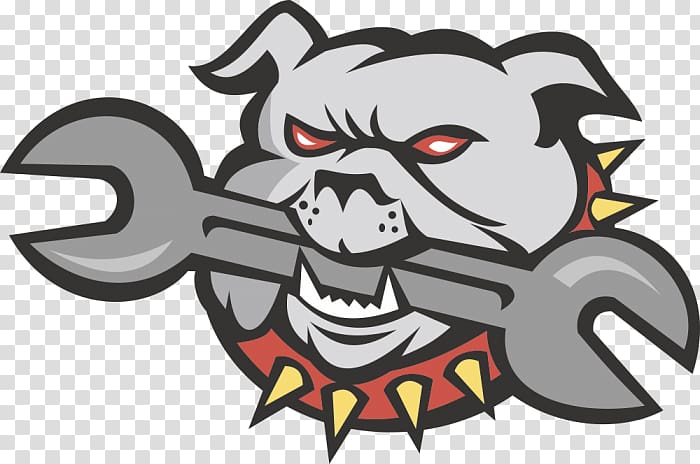 American Bulldog graphics Illustration, Angry Animated Bulldog transparent background PNG clipart