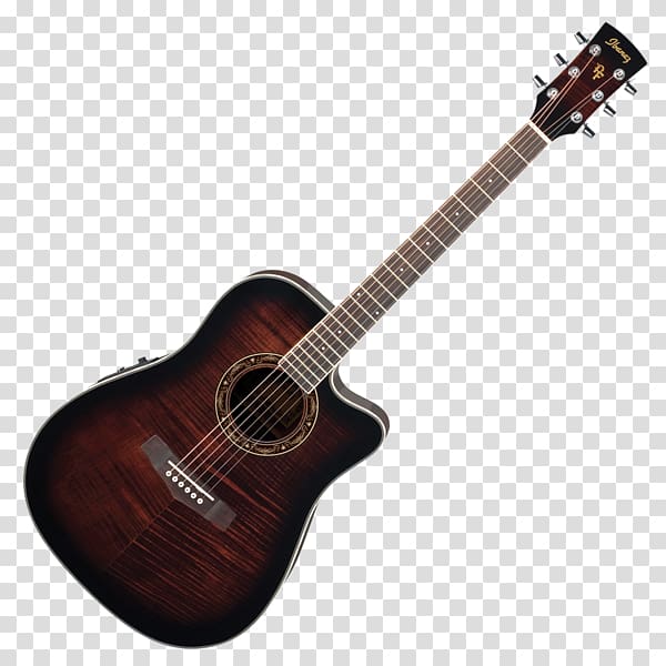 Acoustic guitar Acoustic-electric guitar Ibanez, Acoustic Guitar transparent background PNG clipart