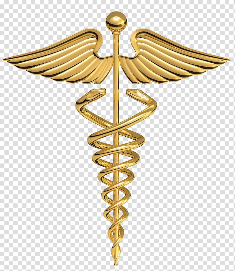 caduceus logo, Caduceus as a symbol of medicine Staff of Hermes Caduceus as a symbol of medicine Health Care, God transparent background PNG clipart