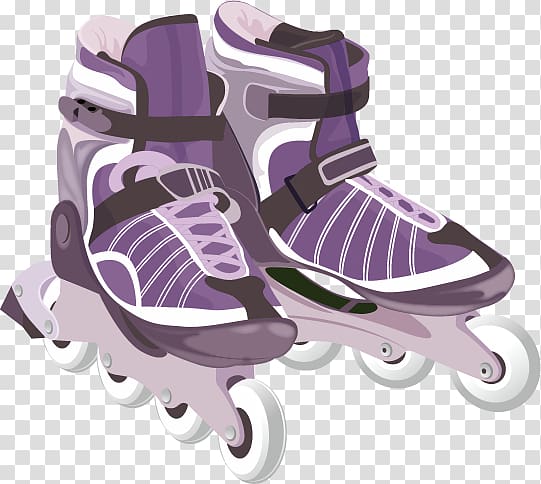 Skateboard Skate shoe , Purple skates transparent background PNG clipart