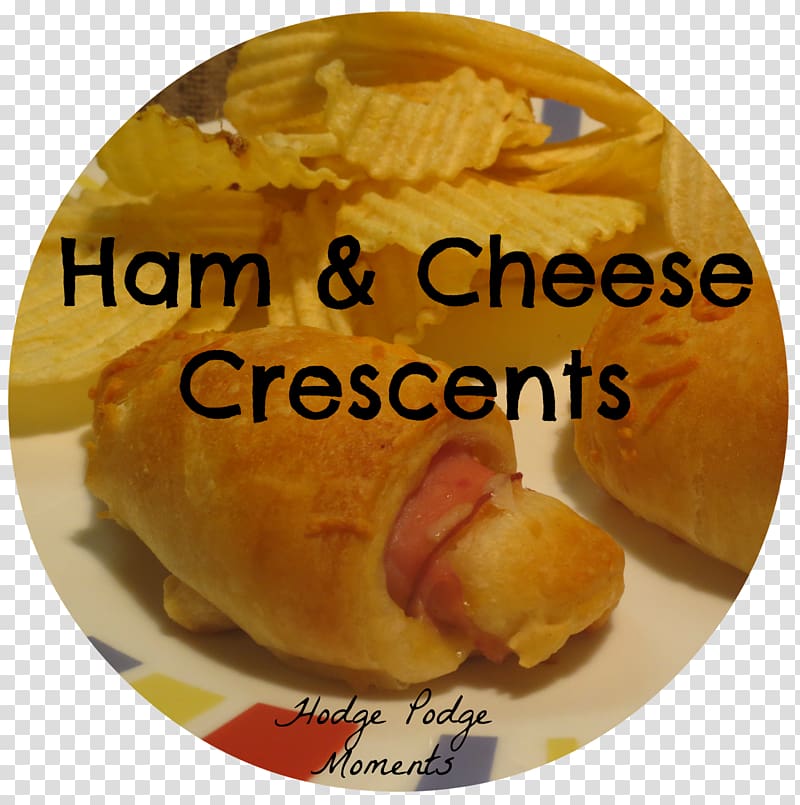 Hot dog American cuisine Junk food Bun, crescent rolls leftover ham recipes transparent background PNG clipart