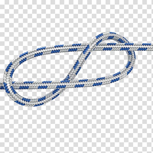 Figure-eight knot Figure 8 Rock climbing Chain, tie the knot transparent background PNG clipart