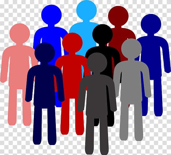 multicolored figure graphic art, World population Population growth , Population transparent background PNG clipart