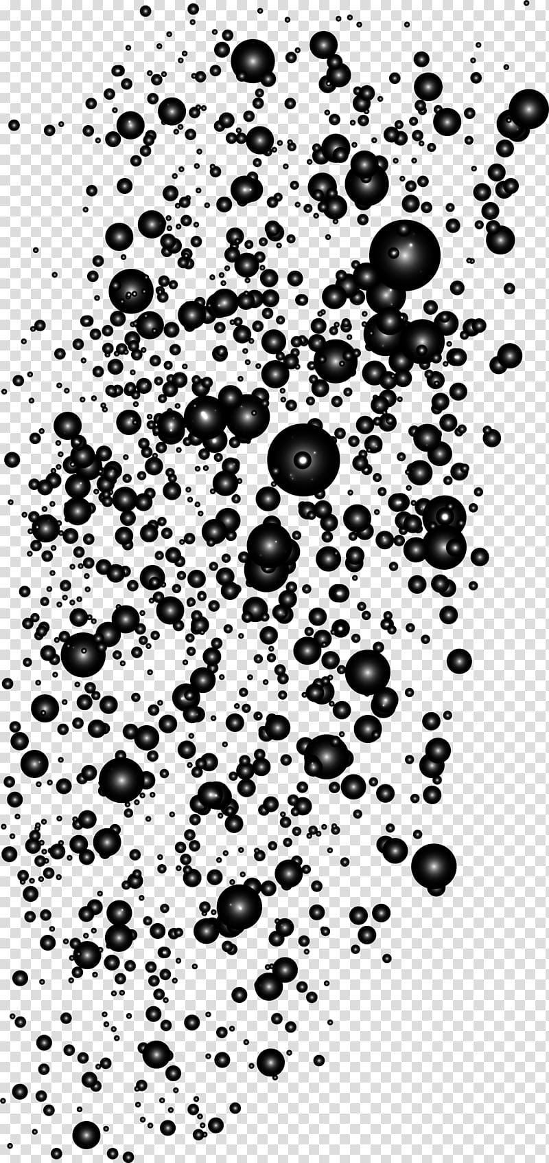 Dream Bubble Light Black and white, Black dream bubble transparent background PNG clipart