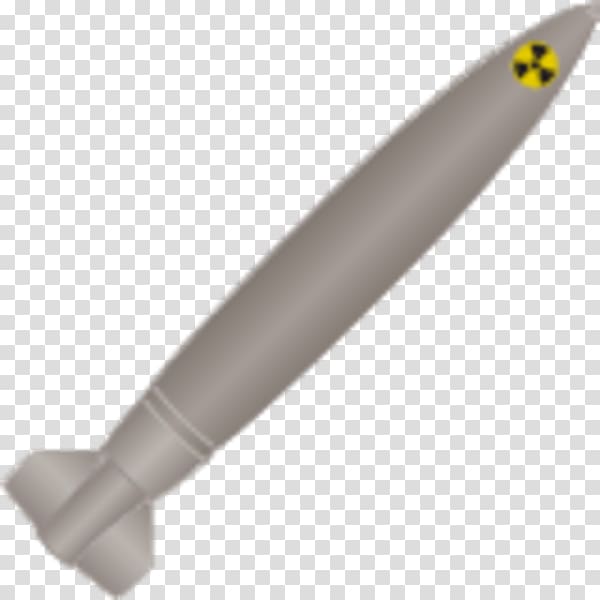 Nuclear weapon Warhead Missile Bomb, Warhead transparent background PNG clipart