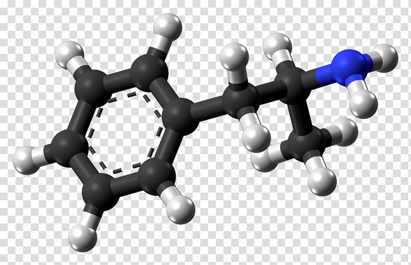 Pseudoephedrine 4-Fluoroamphetamine Molecule Phenylpropanolamine Dopamine, erect transparent background PNG clipart