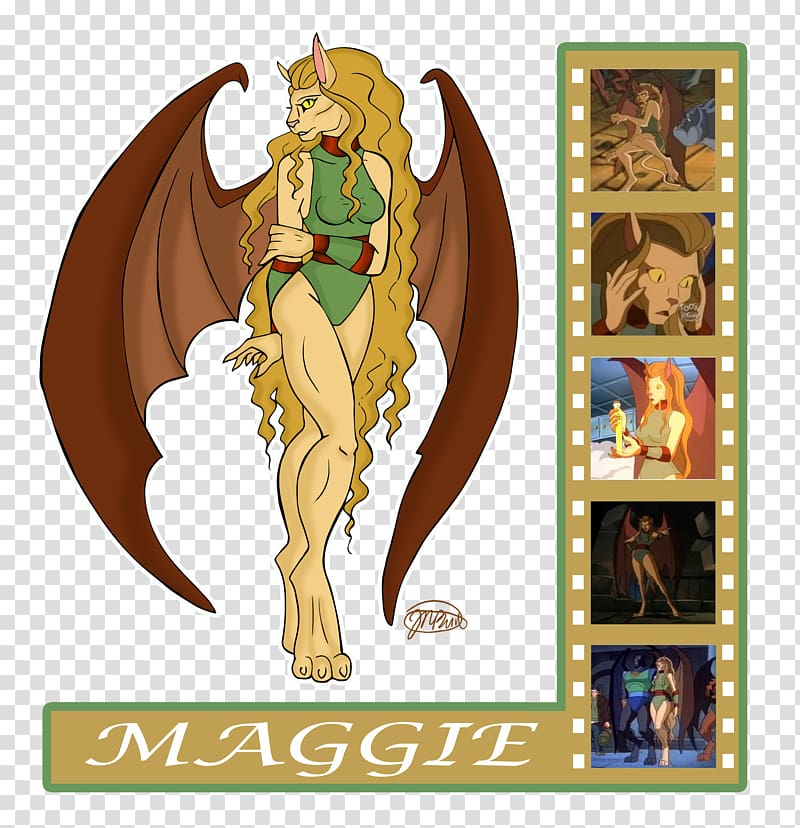 Goliath Elisa Maza David Xanatos Gargoyle Cartoon, cat eating cartoon transparent background PNG clipart