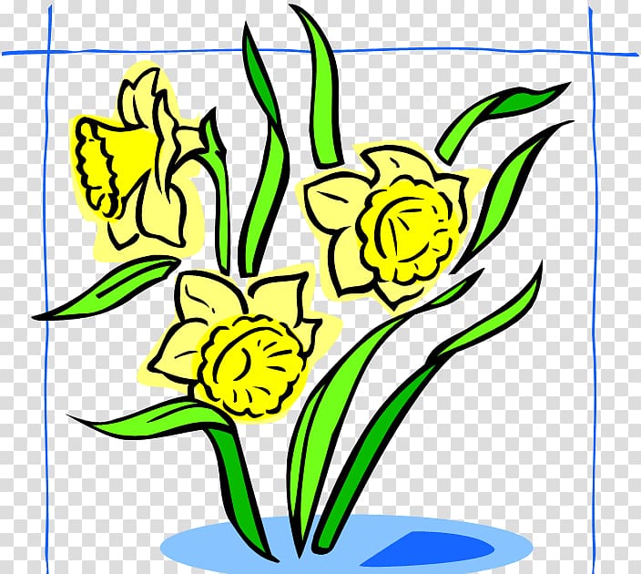 Floral design Daffodil Cut flowers I Wandered Lonely as a Cloud, flower transparent background PNG clipart