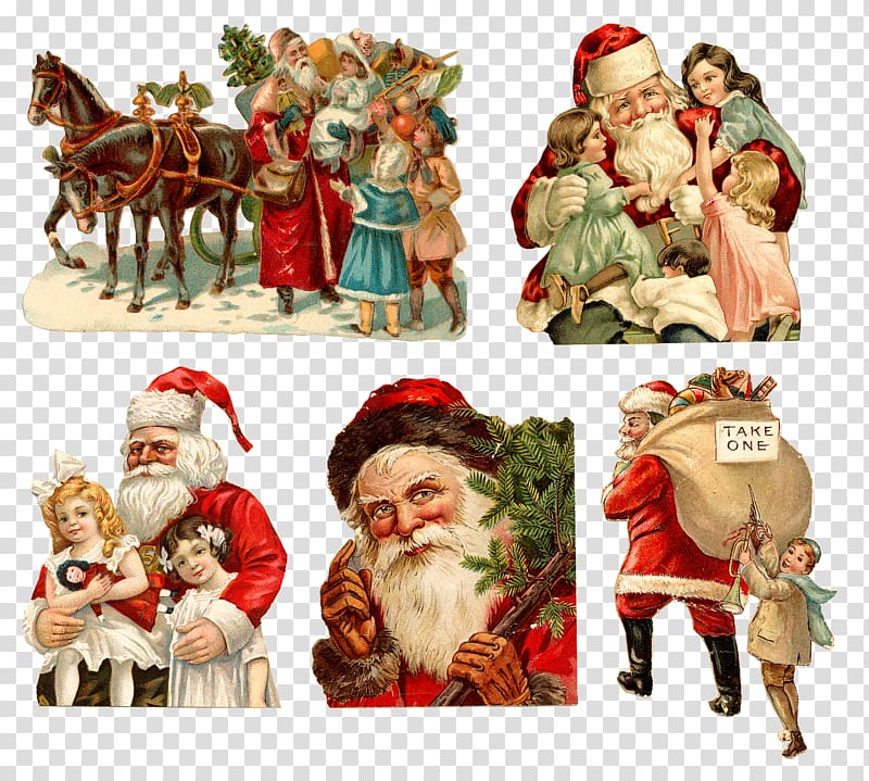Ded Moroz Snegurochka Santa Claus Christmas ornament, Santa Claus transparent background PNG clipart
