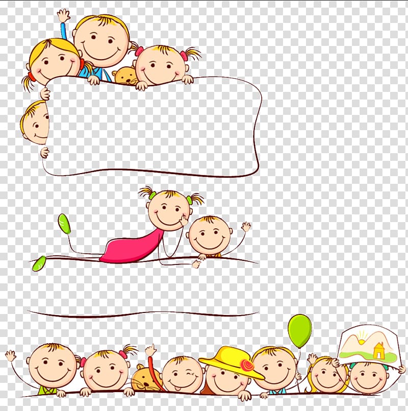 group of children illustration, Child Drawing Cartoon Painting, Cartoon Children transparent background PNG clipart