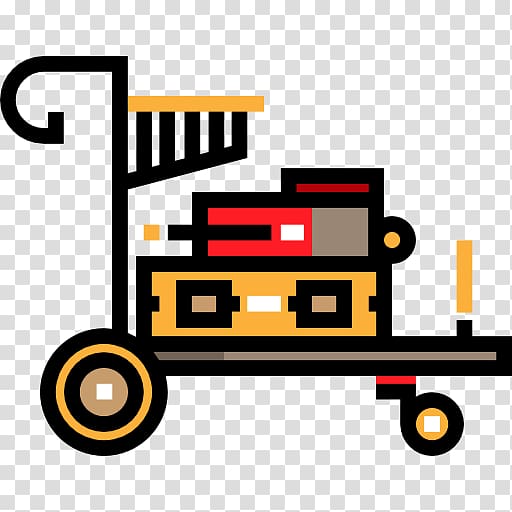 Computer Icons Trolley Baggage cart , suitcase transparent background PNG clipart