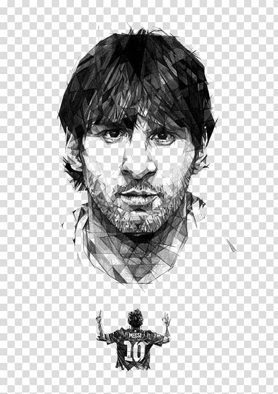 Lionel Messy, Lionel Messi FC Barcelona Argentina national football team UEFA Champions League Drawing, Football players transparent background PNG clipart