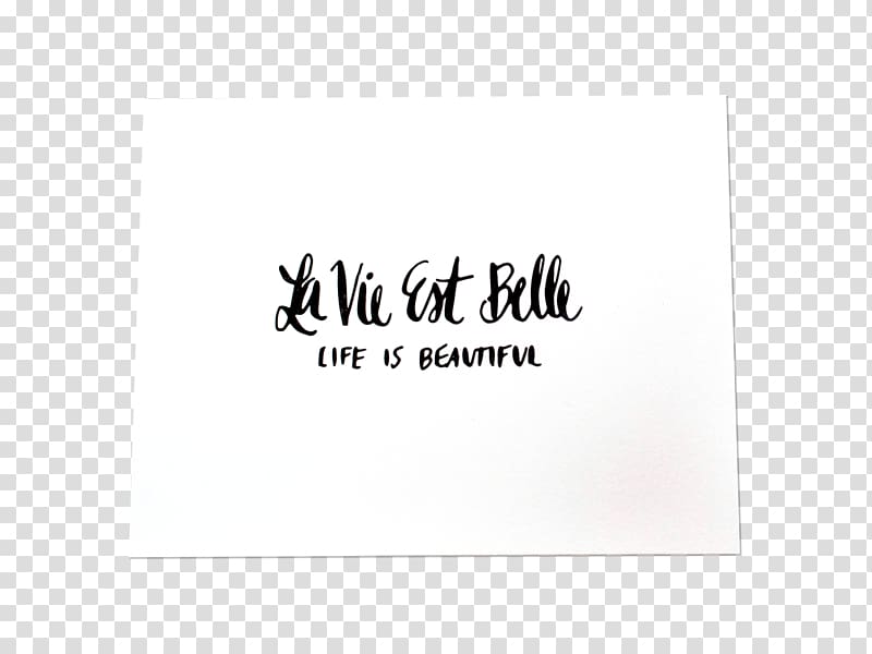 Brand Logo Thimblepress Font, La Vie Est Belle transparent background PNG clipart