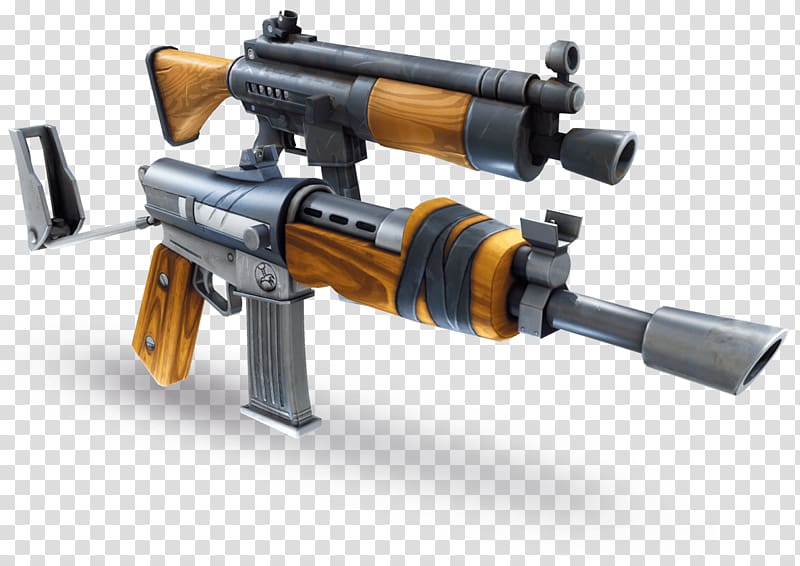 Fortnite Assault rifle Firearm Gun, assault rifle transparent background PNG clipart