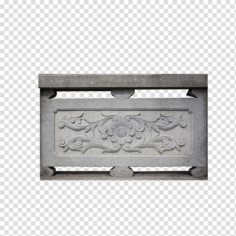 Handrail Bridge Baluster Guard rail, Stone block bridge railing transparent background PNG clipart