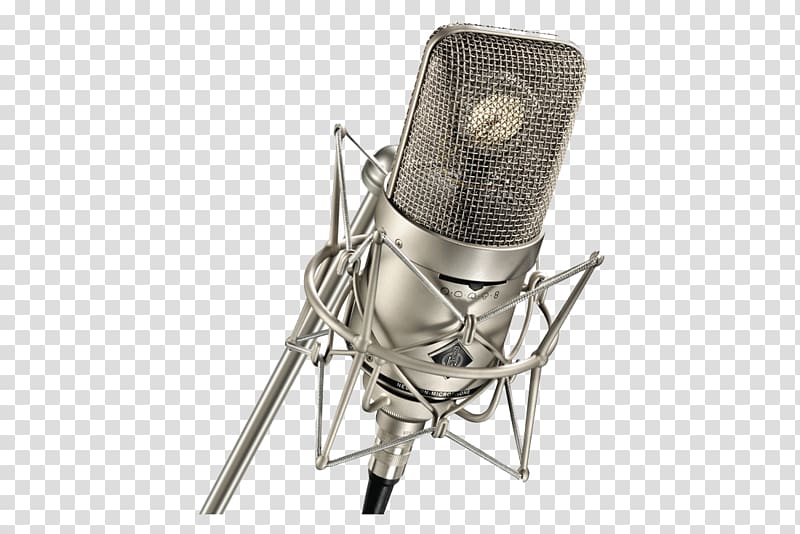 Valve microphone Neumann U47 Georg Neumann Recording studio, mic transparent background PNG clipart