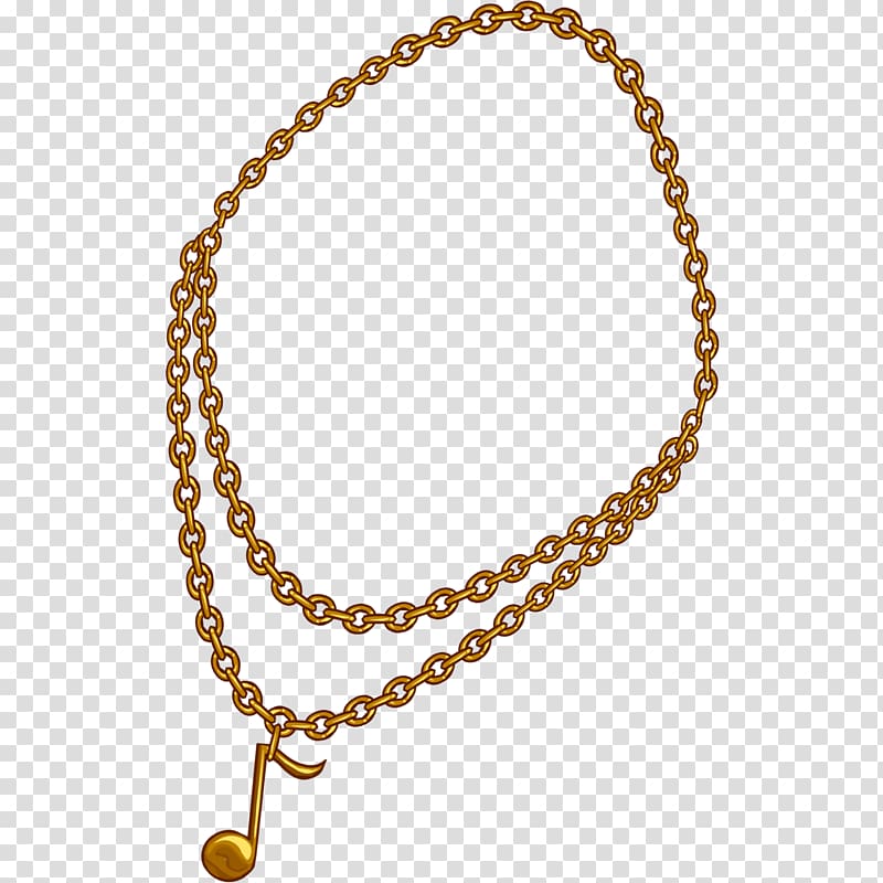 Club Penguin T-shirt Necklace Chain, Bronze Music Note Necklace transparent background PNG clipart