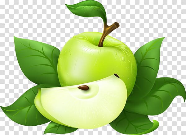 Apple Encapsulated PostScript , Green Apples transparent background PNG clipart