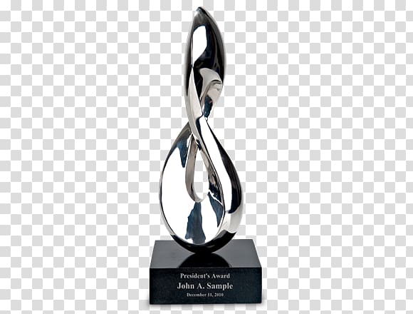 Infinity Awards Infinity Art Glass Trophy, glass trophy transparent background PNG clipart
