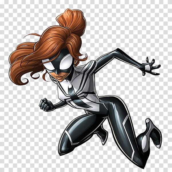 Spider-Man Anya Corazon Spider-Woman (Jessica Drew) Venom Gwen Stacy, spider woman transparent background PNG clipart