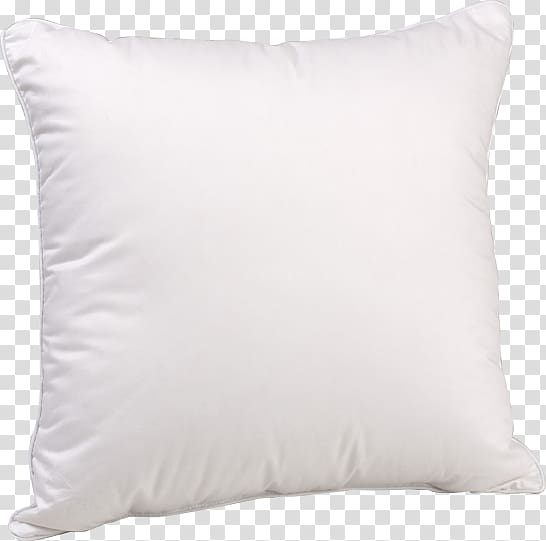 Throw pillow Cushion Bedding, White pillow transparent background PNG clipart
