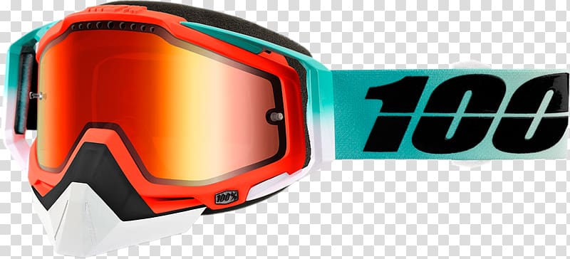 100% Accuri Goggles Lens Eyewear Enduro, Snow Goggles transparent background PNG clipart