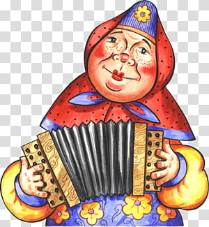 Maslenitsa Holiday Pancake , Accordion transparent background PNG clipart thumbnail