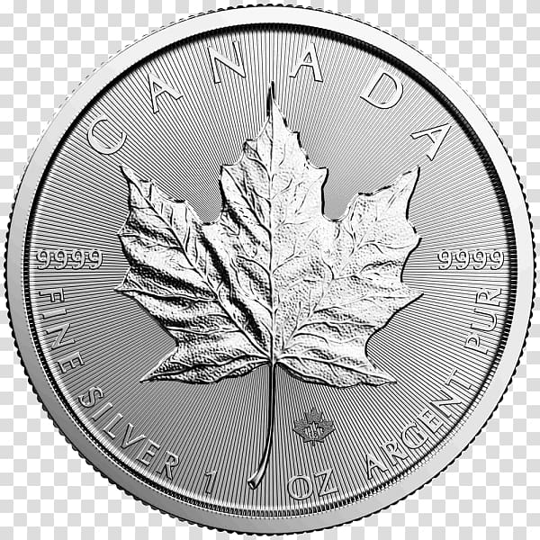 Canada Canadian Silver Maple Leaf Canadian Gold Maple Leaf Bullion coin, Canada transparent background PNG clipart