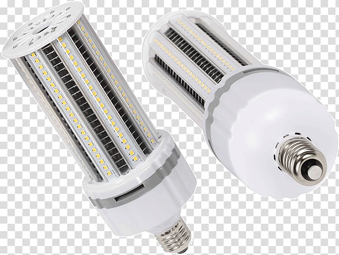 Retrofitting LED lamp Edison screw Light-emitting diode Lightbulb socket, light transparent background PNG clipart
