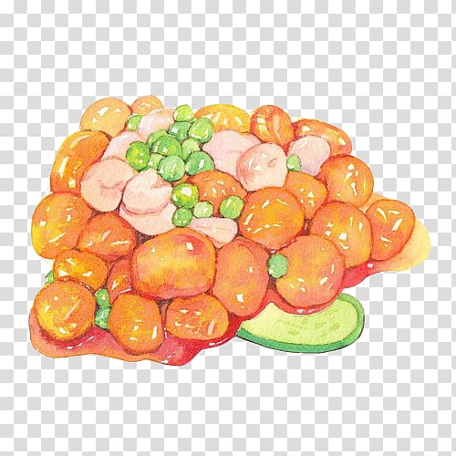 Watercolor painting Vegetable Illustration, Hand painting material vegetable salad transparent background PNG clipart