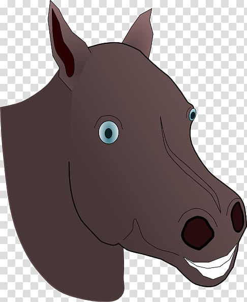 American Quarter Horse Pony Arabian horse Horse head mask, horse head transparent background PNG clipart