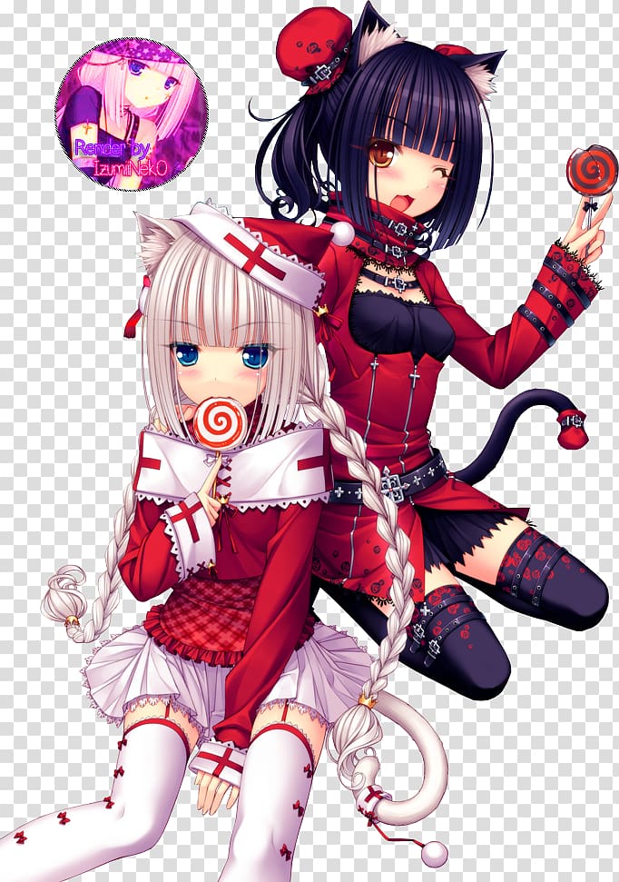 Nekopara Catgirl Neko Works Anime, Neko Works transparent background PNG clipart