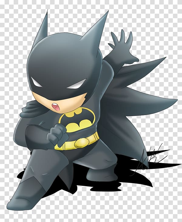 Batman: Arkham Knight Chibiusa Art, Batman chibi transparent background PNG clipart