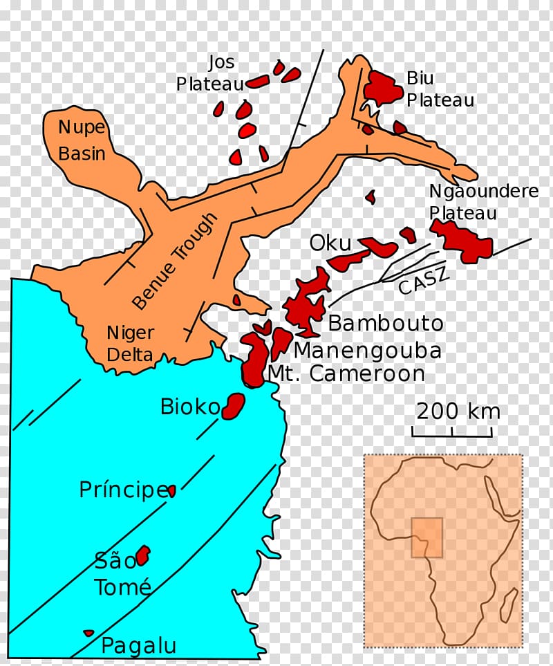 Lake Nyos Cameroon line Bambouto massif Mount Cameroon Bamboutos, volcano transparent background PNG clipart