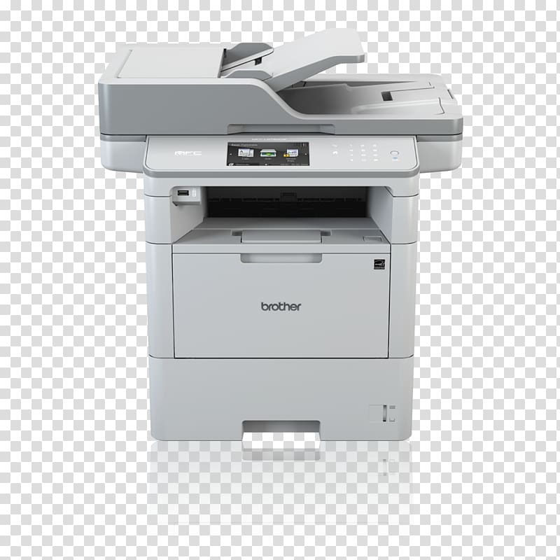 Paper Multi-function printer Brother MFC-L6900 Brother Industries Laser printing, printer transparent background PNG clipart