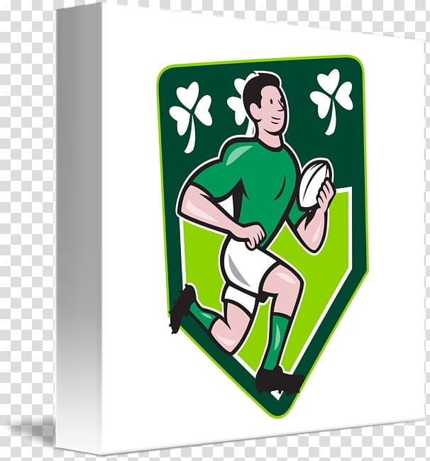 Irish Rugby , ball transparent background PNG clipart