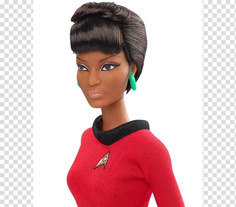 Uhura Star Trek: 25th Anniversary Nichelle Nichols Barbie, barbie transparent background PNG clipart