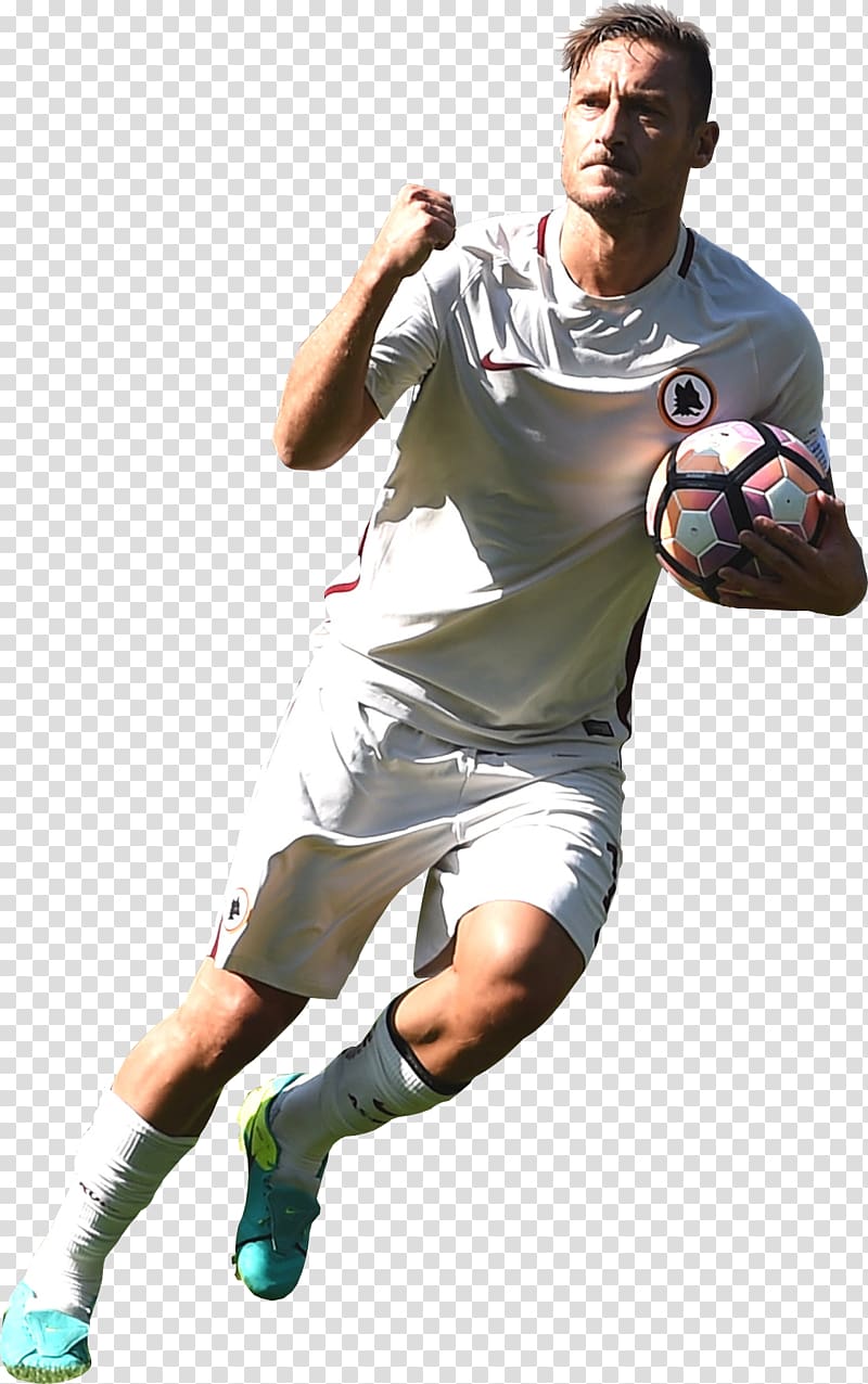 Francesco Totti A.S. Roma Serie A Italy national football team Team sport, football transparent background PNG clipart