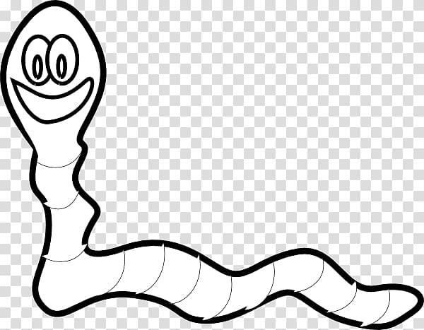 Worm Coloring book Free content , Cartoon Worm transparent background PNG clipart