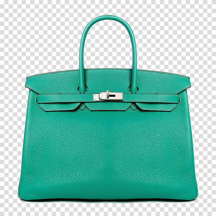 green leather handbag, Birkin bag Hermxe8s Handbag Leather, Hermes bag green transparent background PNG clipart