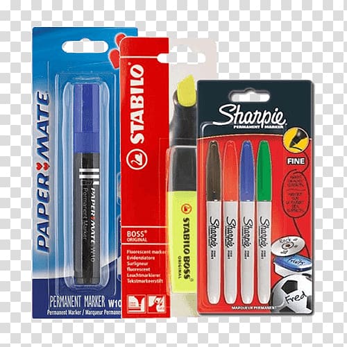 Marker pen Sharpie Ballpoint pen Permanent marker, pen transparent background PNG clipart