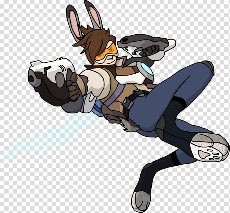 Overwatch Lt. Judy Hopps Mei Tracer Fan art, Bank officer transparent background PNG clipart