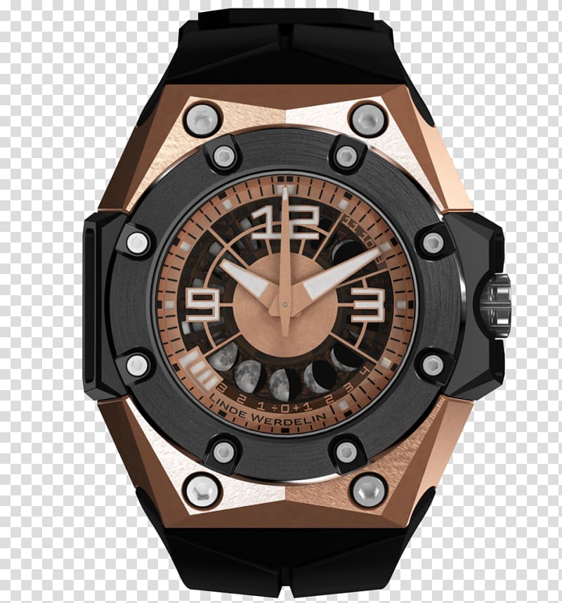 Watch strap Baselworld Linde Werdelin Clock, watch transparent background PNG clipart