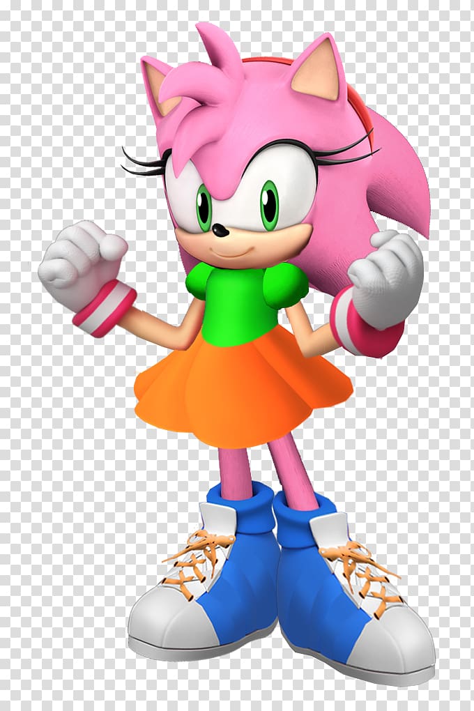 Amy Rose Sonic & Knuckles Sonic the Hedgehog Knuckles the Echidna Sonic CD, amy the squirrel transparent background PNG clipart