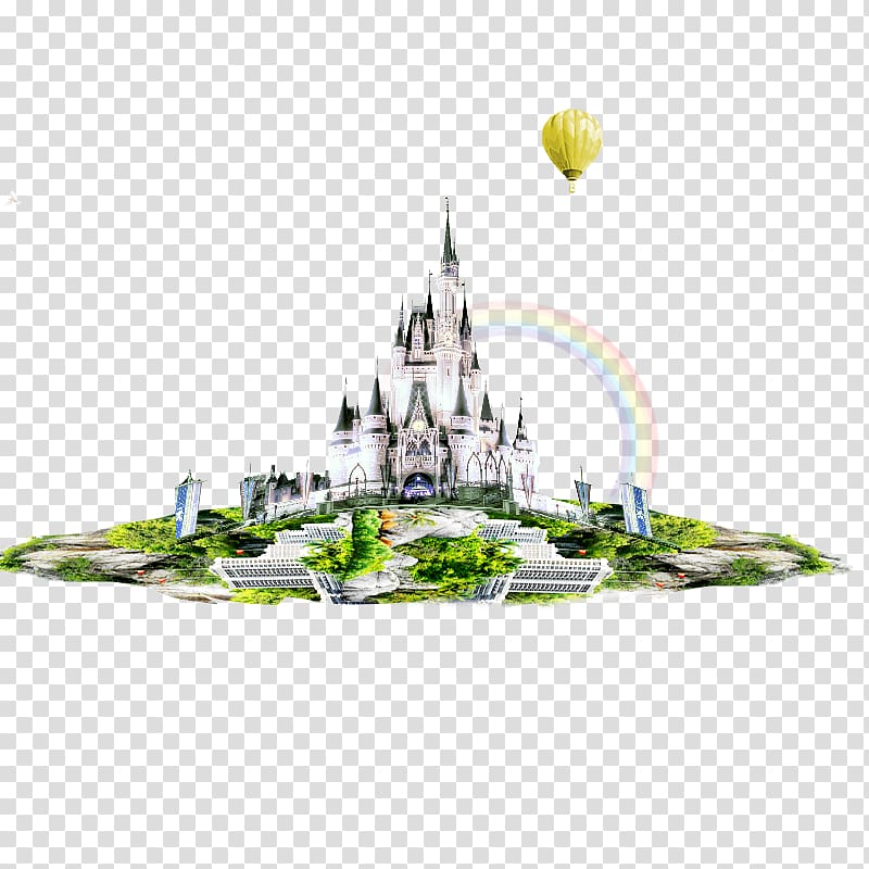 Disneyland castle PNG transparent image download, size: 900x900px