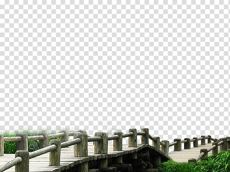 Timber bridge Wood , Wooden bridge Landscape transparent background PNG clipart