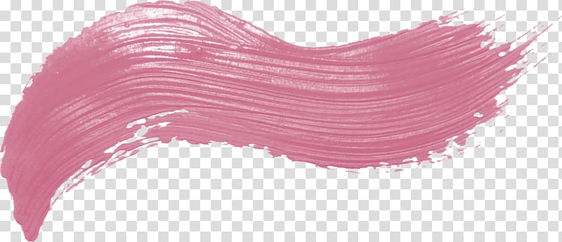pink brush stroke transparent background PNG clipart